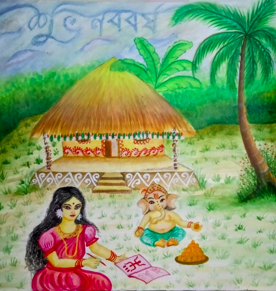 Painting by sarmistha saha