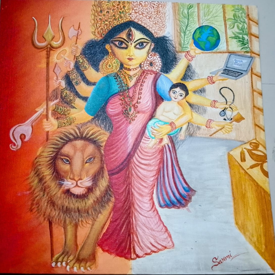 Painting by sarmistha saha